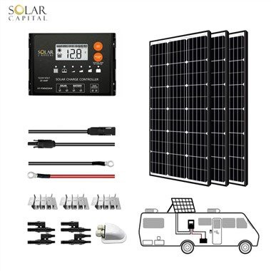 Kit Solare Fuori Griglia 300W 12V